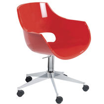 Chaise contemporaine / en polycarbonate...