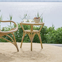 Table d'appoint contemporaine / en osier...