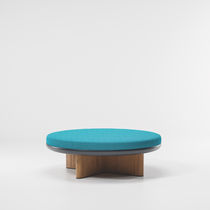 Pouf contemporain / en tissu / en aluminium...