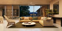 Canapé modulable / contemporain / gris /...