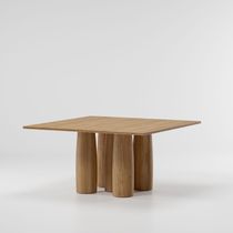 Table à manger contemporaine / en teck /...