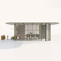 Bureau POD acoustique / avec porte vitrée