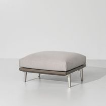 Pouf contemporain / en tissu / en aluminium...