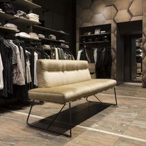 Banquette contemporaine / en tissu / en...