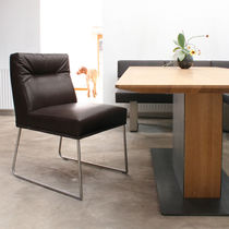 Chaise visiteur contemporaine / avec accoudoirs...