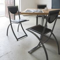Chaise visiteur contemporaine / en bois...