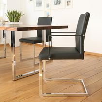 Chaise visiteur contemporaine / avec accoudoirs...