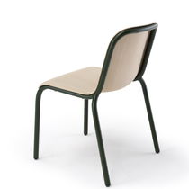 Chaise de conférence empilable / en chêne...