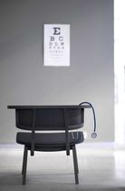 Fauteuil contemporain / en bois