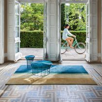 Tapis contemporain / à rayures / en laine...