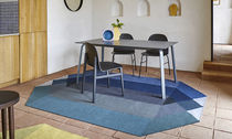 Tapis contemporain / à motif / en PET /...