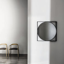 Miroir mural / contemporain / carré / en...