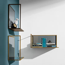 Étagère murale / contemporaine / en verre