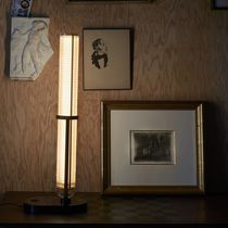 Lampe sur pied / en aluminium anodisé /...
