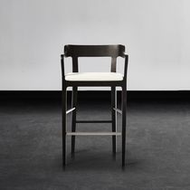 Chaise de bar contemporaine / en tissu /...