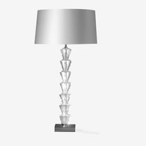 Lampe de table / en verre soufflé / en laiton...