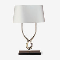 Lampe de table / en laiton / en satin /...