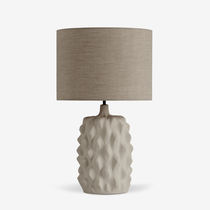 Lampe de table / en céramique / en lin /...