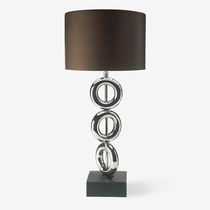 Lampe de table / en soie / en laiton / en...