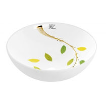 Vasque à poser / en porcelaine / ronde /...