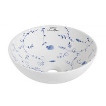 Vasque à poser / en porcelaine / ronde /...