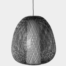 Suspension / en bambou / contemporaine /...