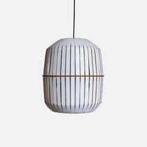 Suspension / en aluminium / en bois / contemporaine