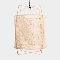 Suspension / en bambou / en papier / contemporaine