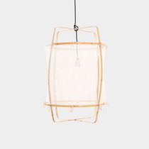 Suspension / en soie / en bambou / contemporaine