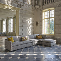 Canapé modulable / contemporain / gris /...