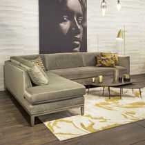 Canapé modulable / contemporain / marron...