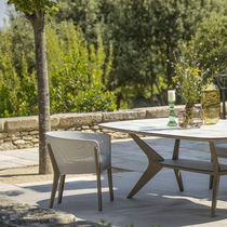 Chaise de salle à manger contemporaine /...