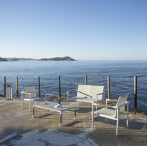 Fauteuil contemporain / en toile / en teck...