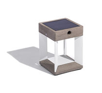 Lampe de table / en aluminium / en teck...