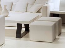 Pouf contemporain / en tissu