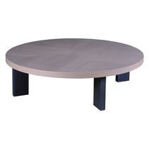 Table basse contemporaine / en bois / avec...