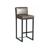 Chaise de bar contemporaine / en cuir /...
