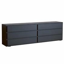 Commode contemporaine / en bois / 3 tiroirs...