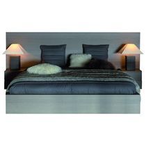 Lit double / contemporain / avec tête de...