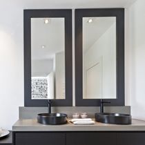 Miroir mural / contemporain / rectangulaire...