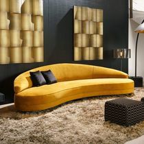 Canapé en arc de cercle / contemporain /...