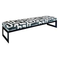 Banquette contemporaine / en tissu / avec...