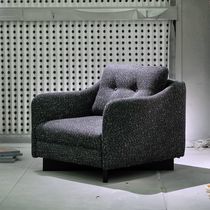 Chauffeuse contemporaine / en tissu / en...