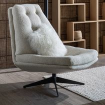 Chauffeuse contemporaine / en tissu / en...