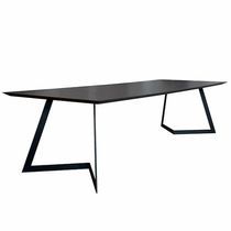 Table à manger contemporaine / en bois /...