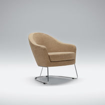 Fauteuil contemporain / en tissu / en métal...