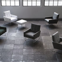 Fauteuil contemporain / en cuir / en tissu...