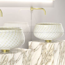 Vasque à poser / en verre de Murano / personnalisable...