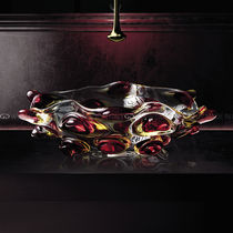 Vasque à poser / en verre de Murano / personnalisable...