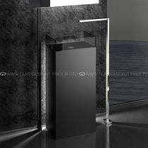Vasque sur pied / en verre / sans trou /...